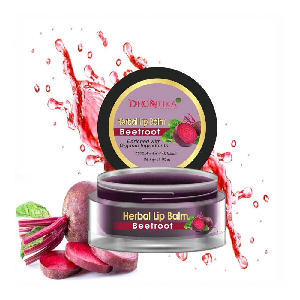 Generic Unisex Herbal Dark And Chapped Lips Beetroot Lip Balm (10gm)