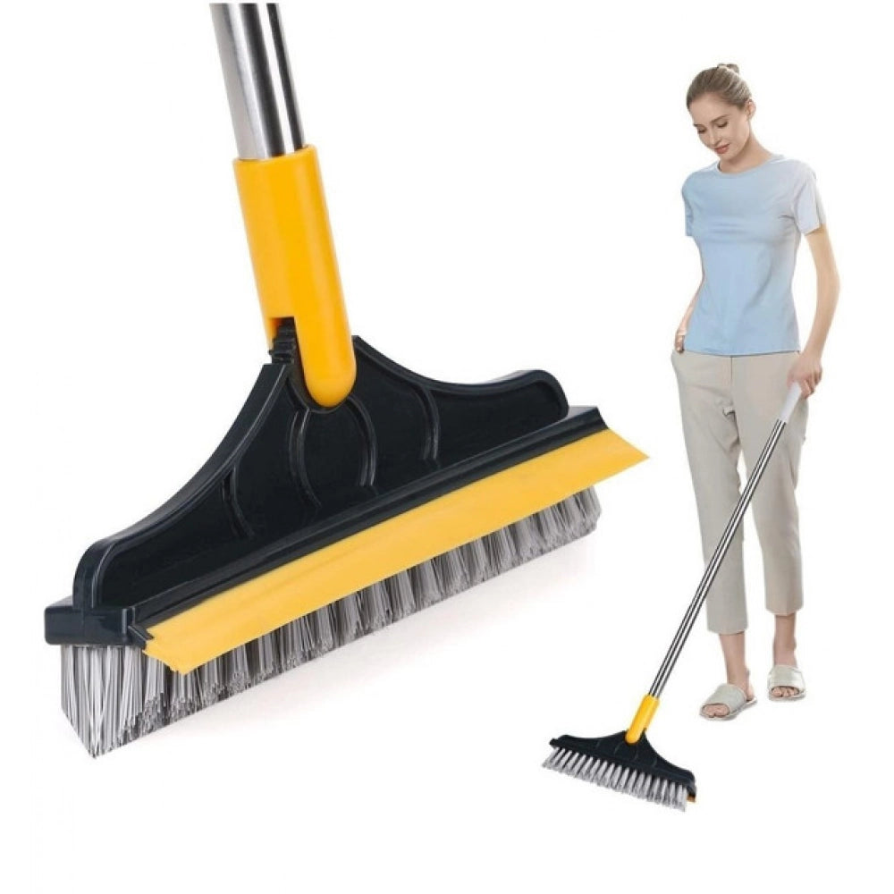 Generic Pack of 2 2 in 1 Scrape Floor Scrubbing Brush (Multicolor)