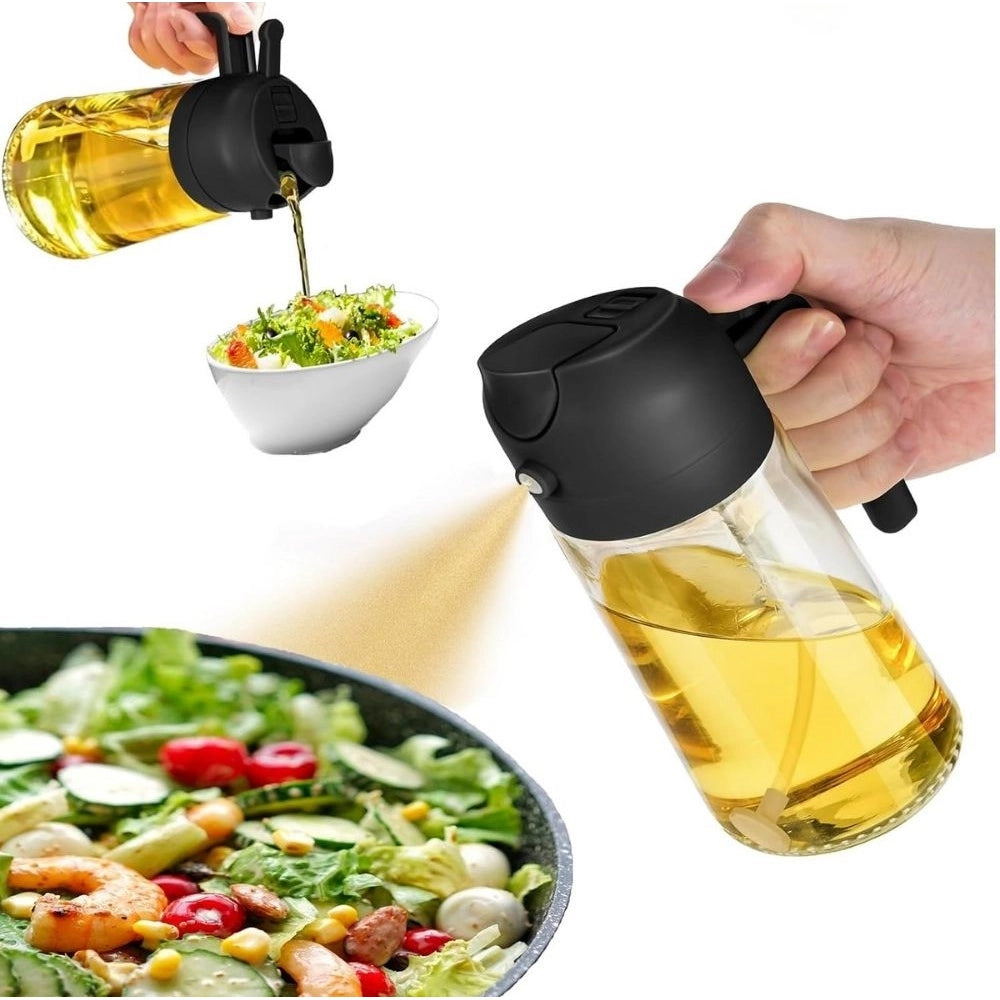 Generic Pack of 2 2 in 1 Oil Dispenser (Black)