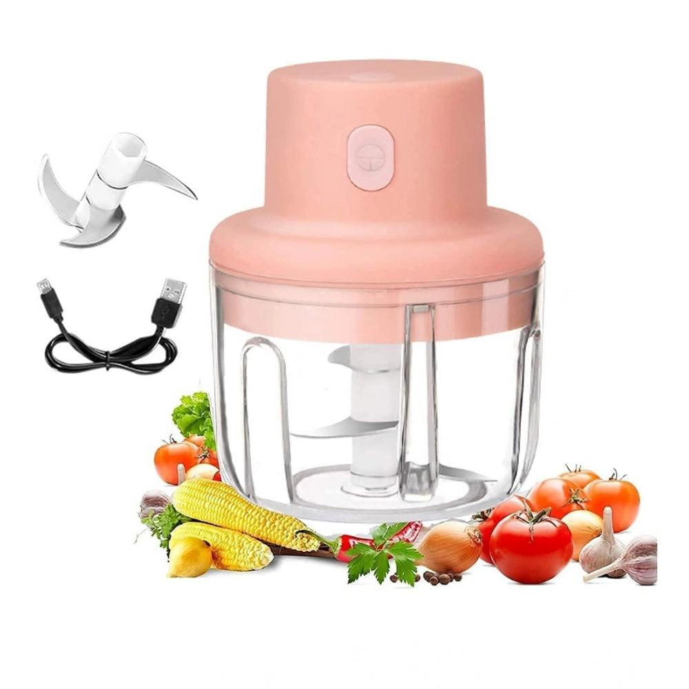 Generic USB Garlic Chopper (Pink)