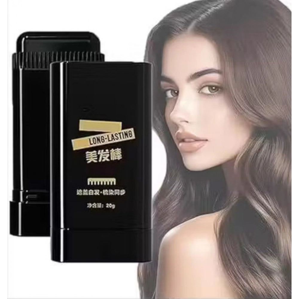 Generic 2 in 1 Hair Color Stick (Black)