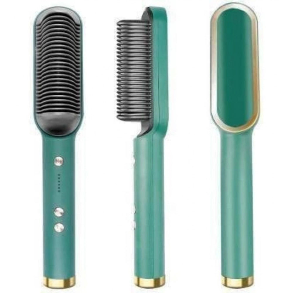 Generic Hair Straightener Comb (Green)
