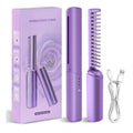 Generic Pack of 2 Rechargeable Mini Hair Straightener (Multicolor)