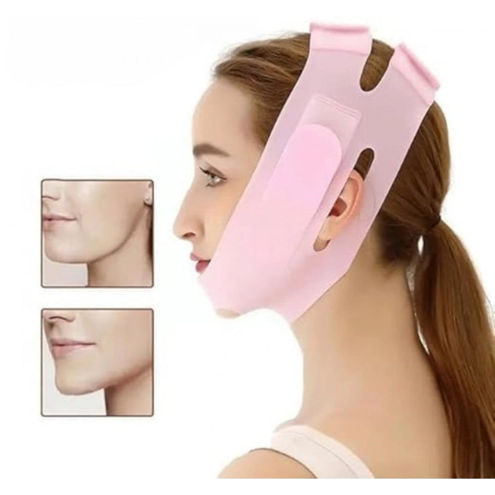 Generic Pack of 2 V Face Mask (Pink)