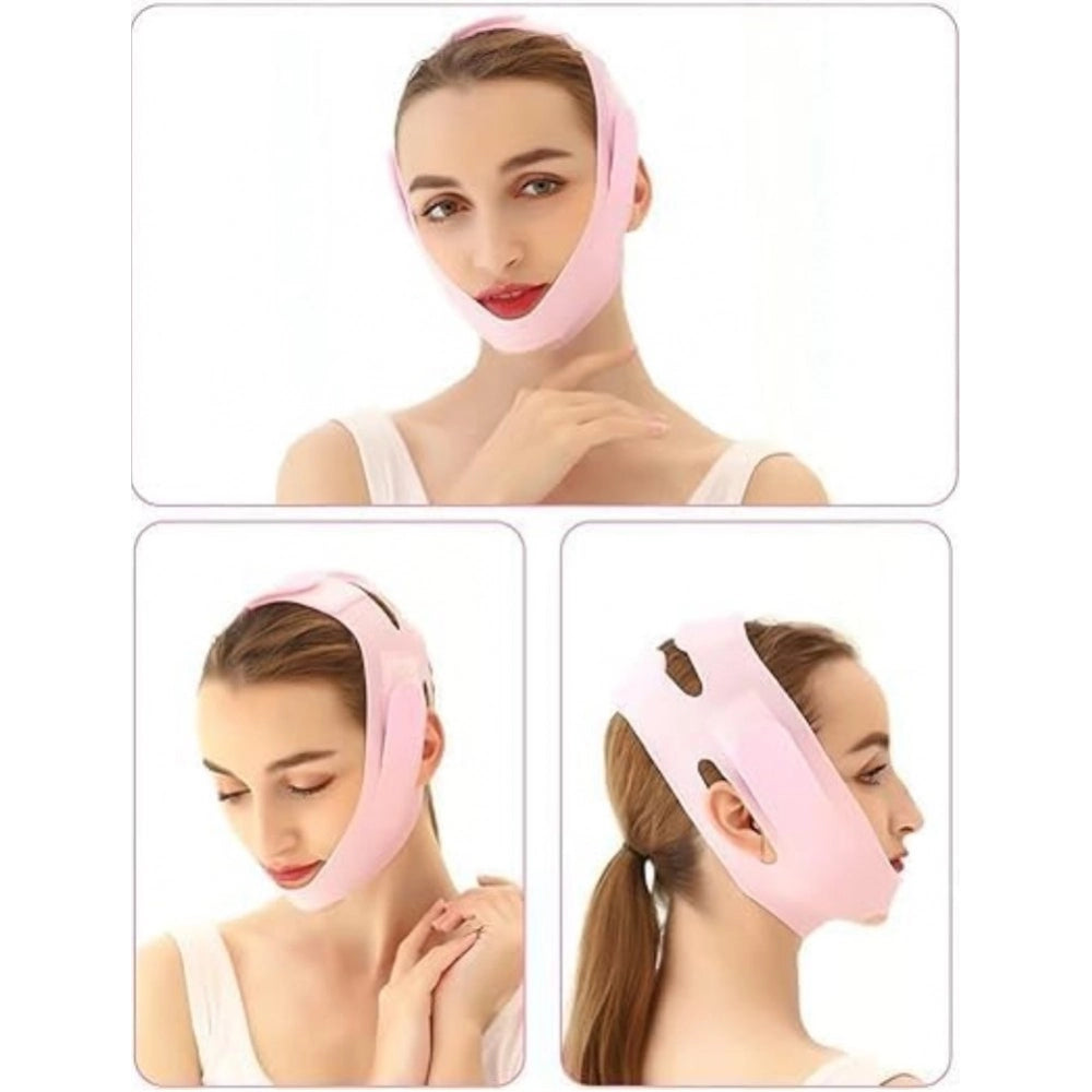 Generic Pack of 2 V Face Mask (Pink)