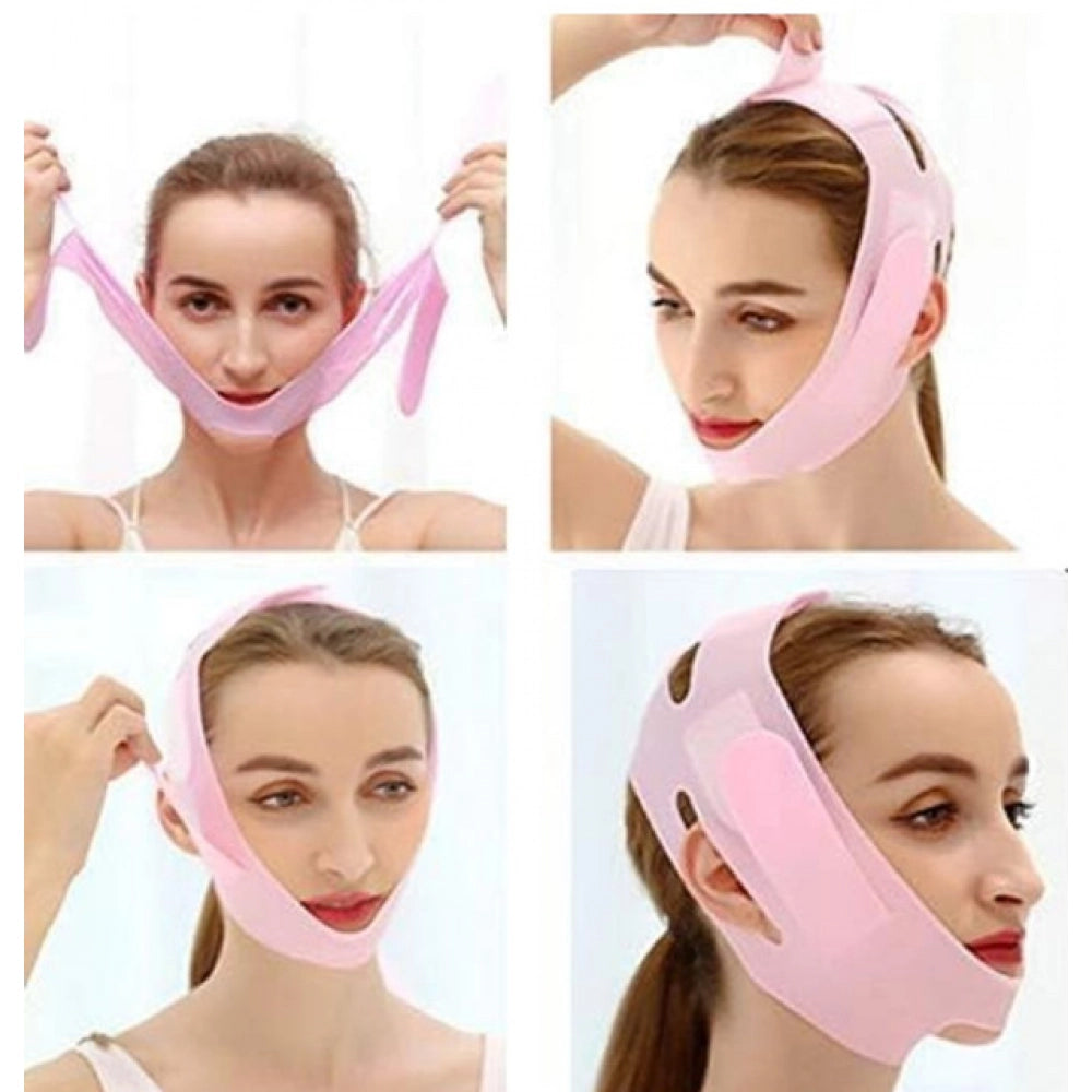 Generic Pack of 2 V Face Mask (Pink)