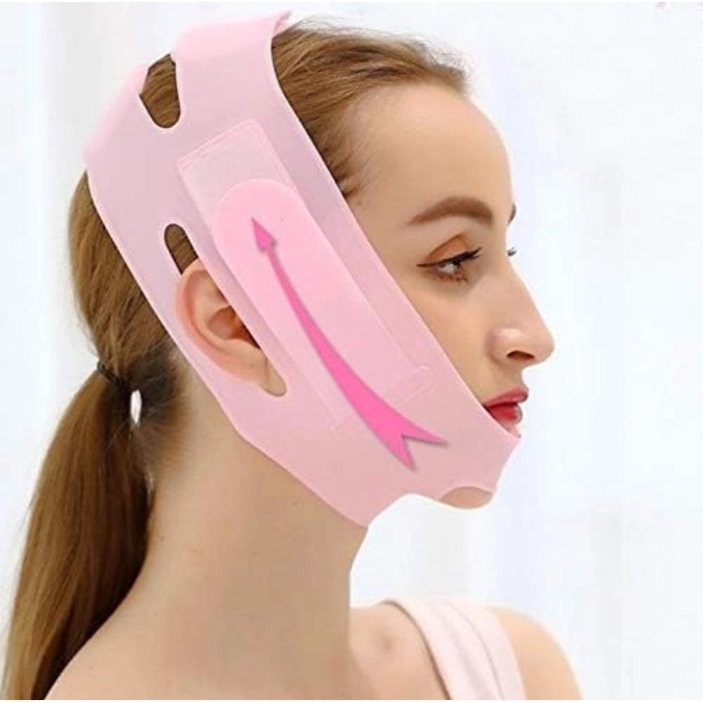 Generic Pack of 2 V Face Mask (Pink)