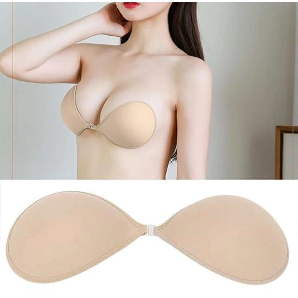 Generic Pack of 2 Bra Pads (Beige-Black)