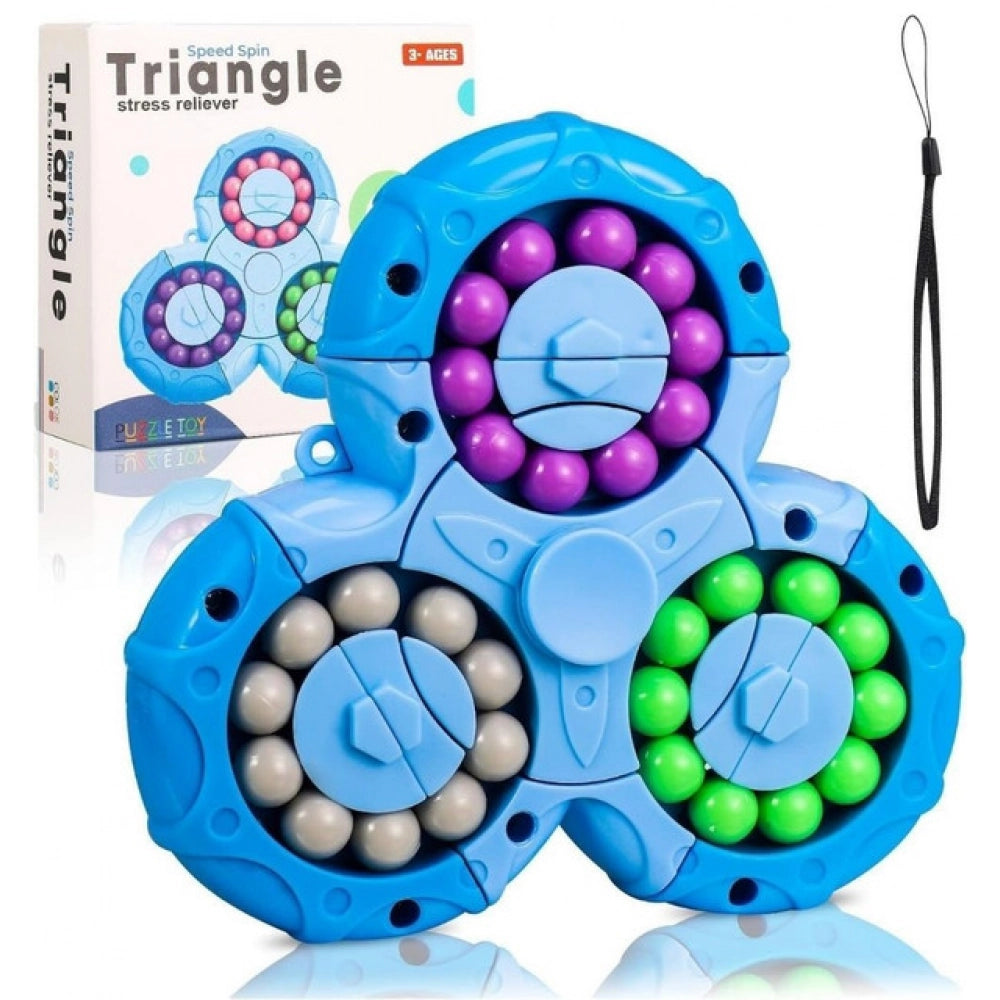 Generic Magical Bean Puzzle Toy Spinner (Multicolor)