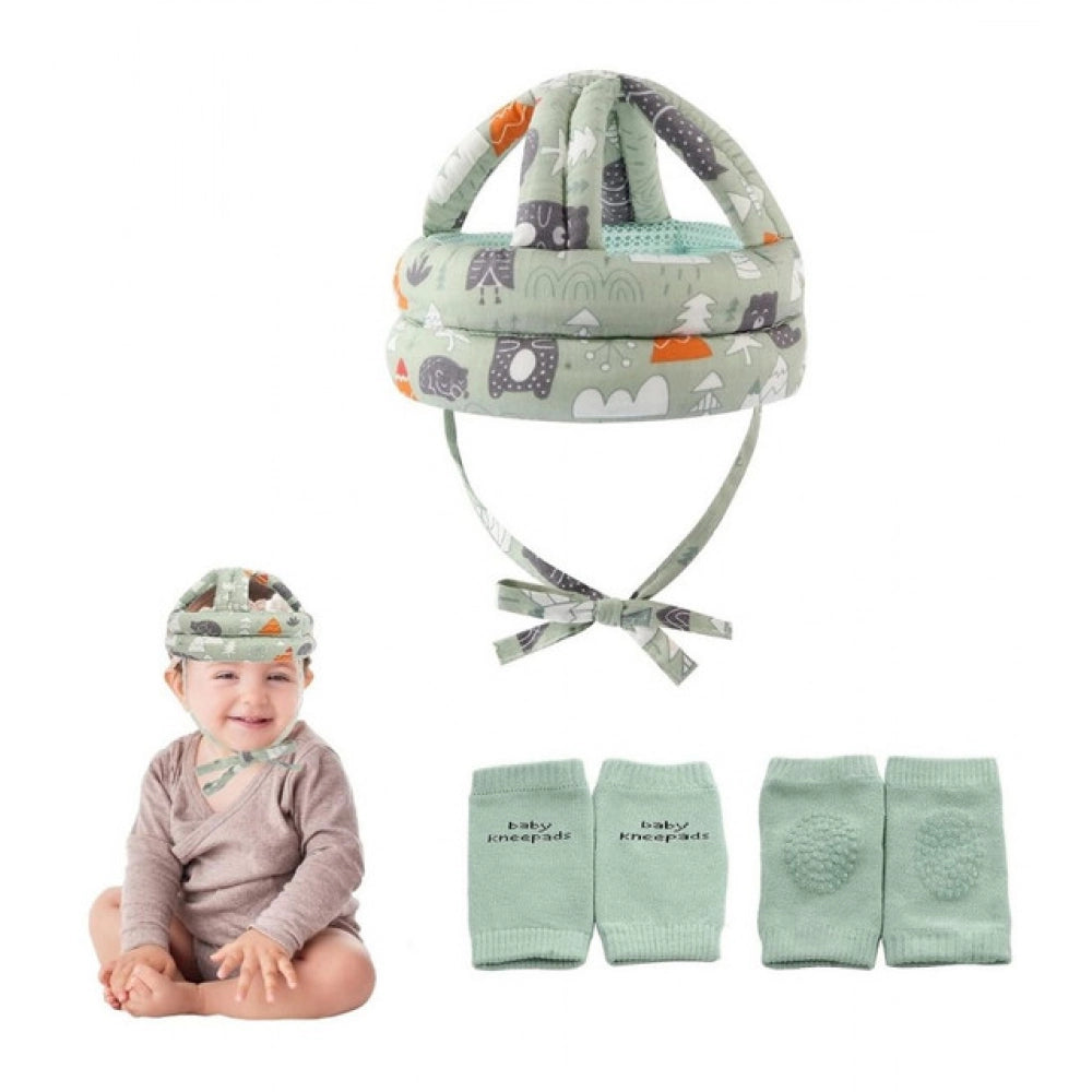 Generic Pack of 2 Baby Safety Helmet (Green)