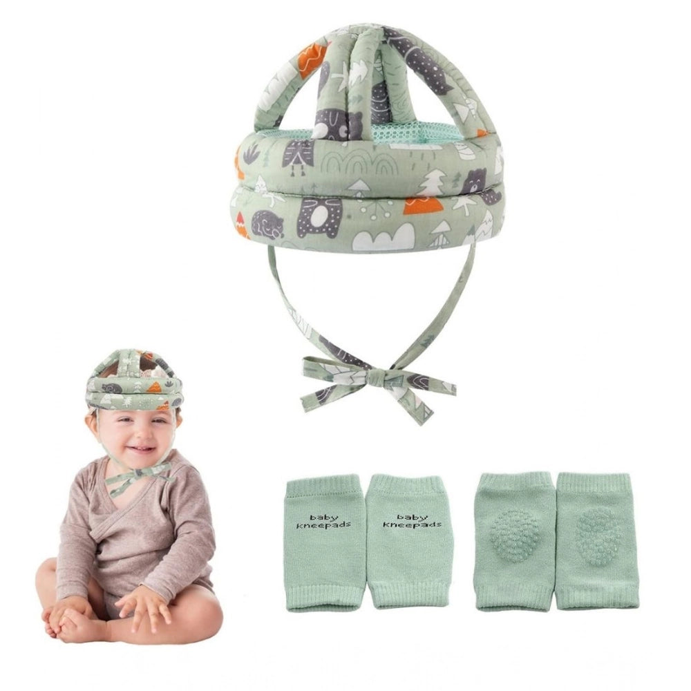 Generic Pack of 2 Baby Safety Helmet (Green)