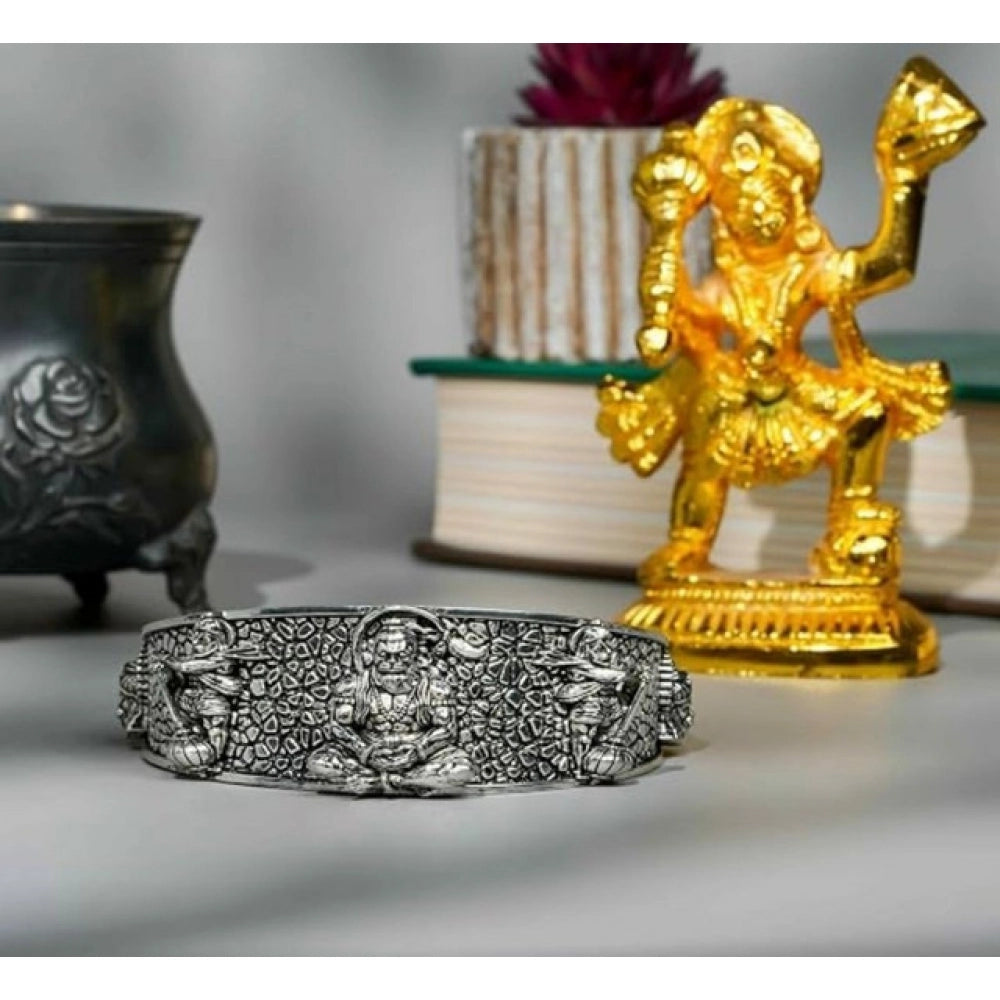 Generic Pack of 2 Hanumanji Kada (Silver)
