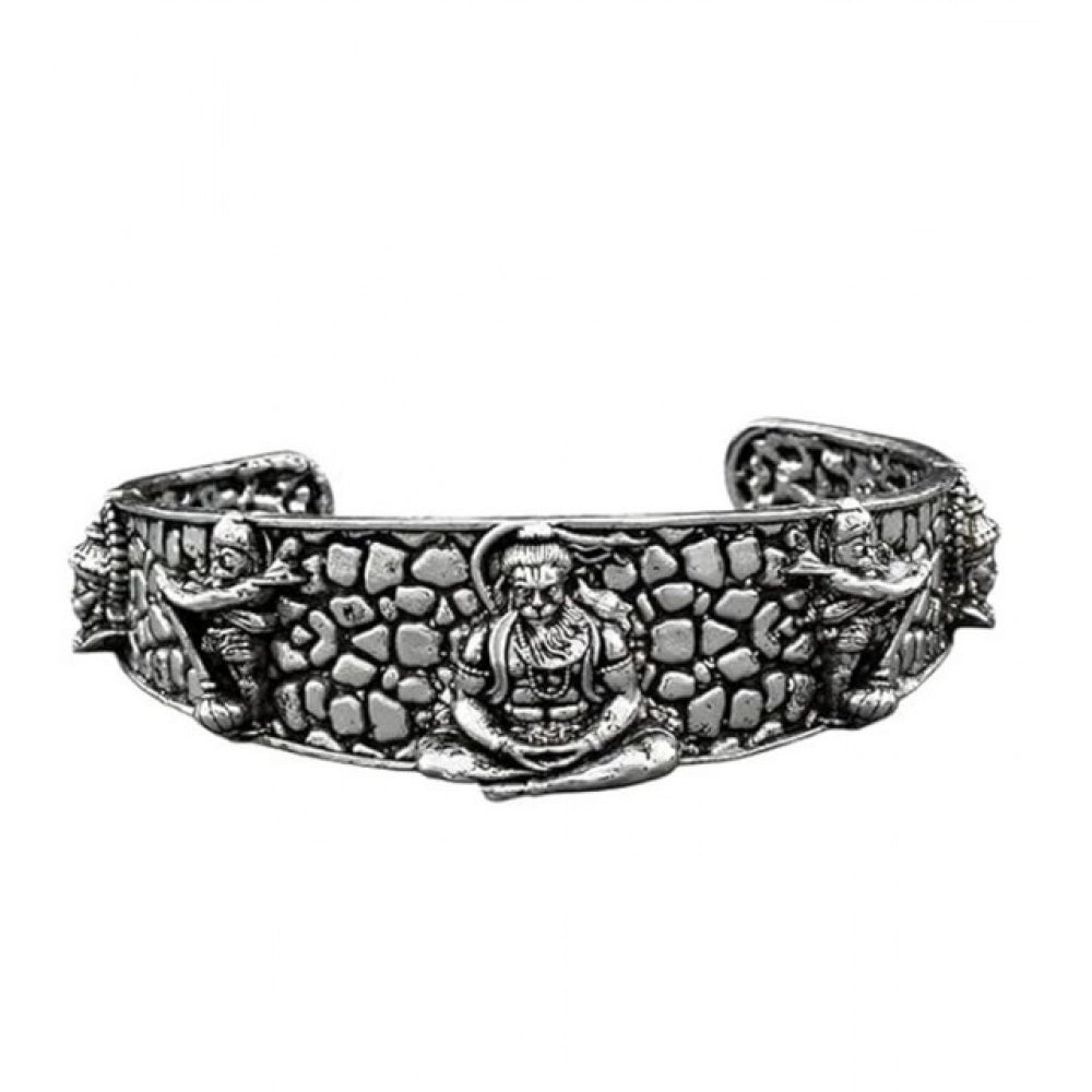 Generic Pack of 2 Hanumanji Kada (Silver)