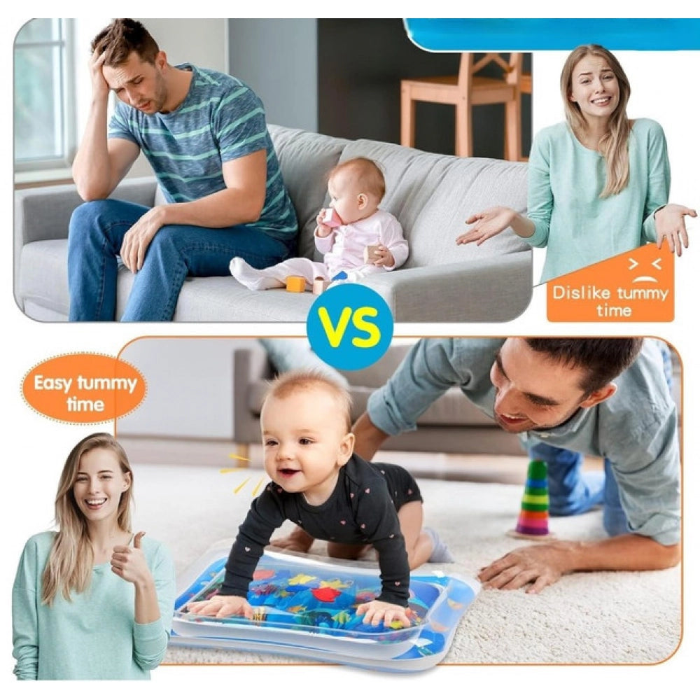 Generic Pack of 2 Baby Water Play Mat (Multicolor)