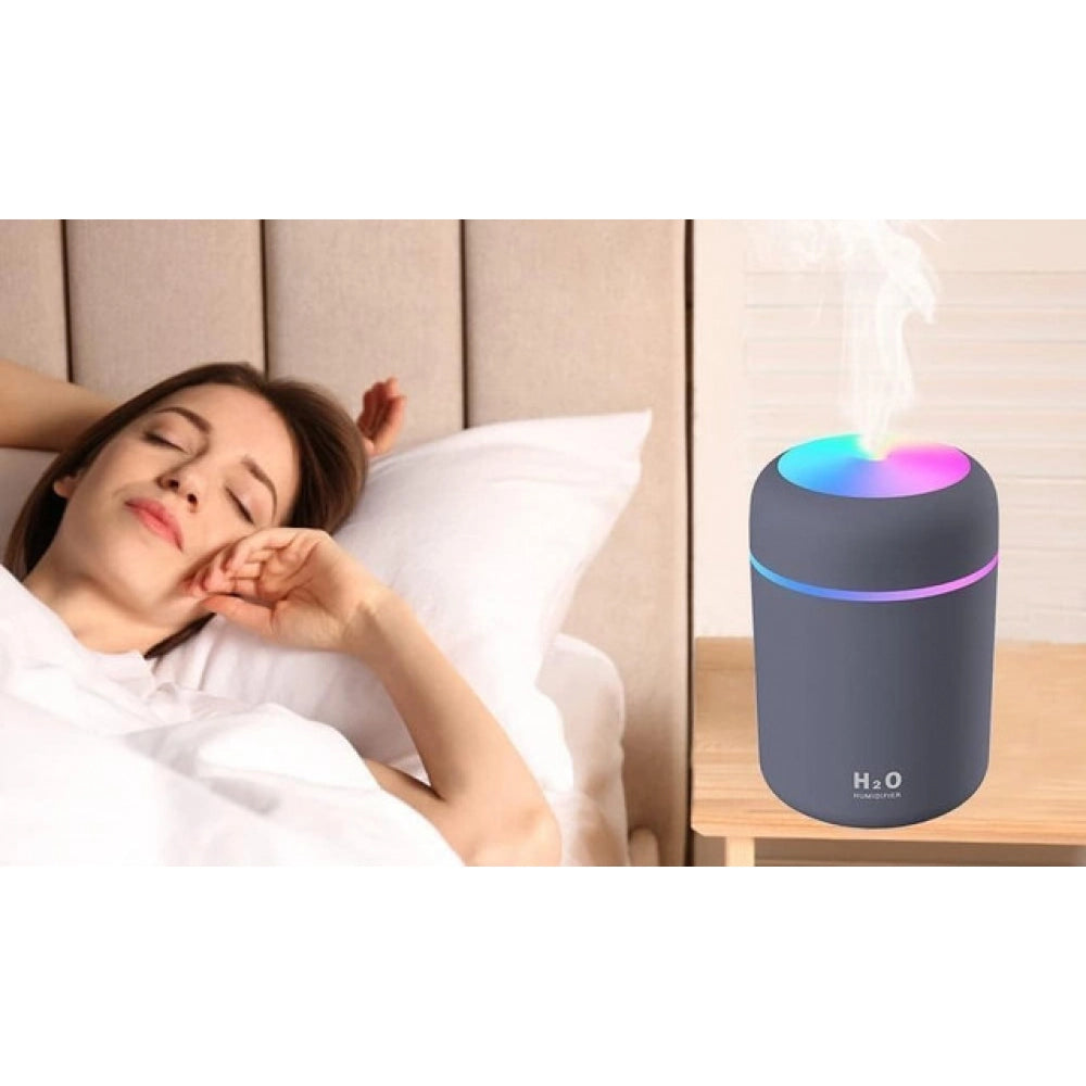 Generic H2O Humidifier Aroma Diffuser (Multicolor)