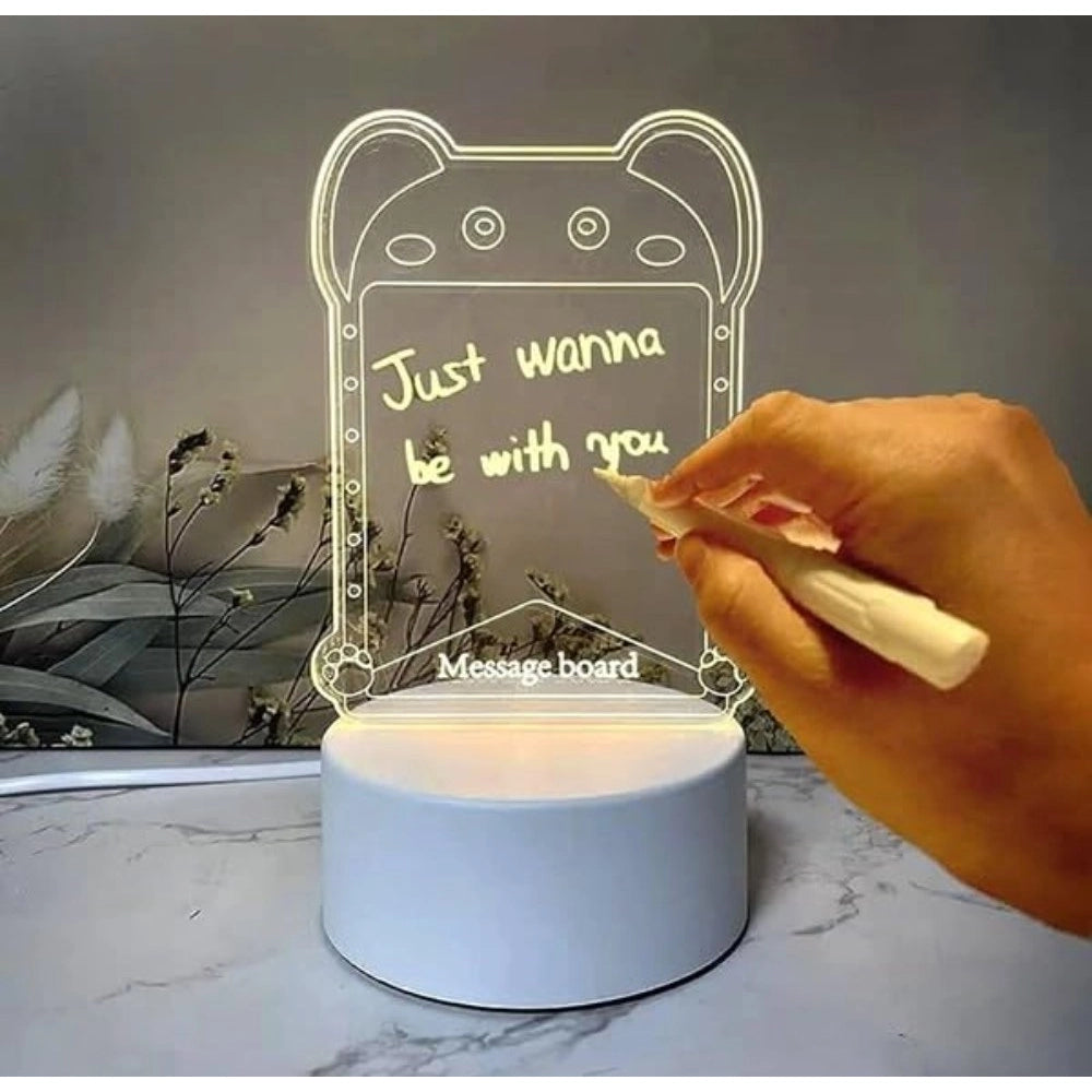 Generic Acrylic Message Board (Transparent)
