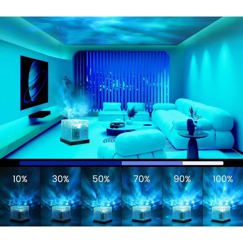 Generic Ocean Wave Projector Lamp (Blue)