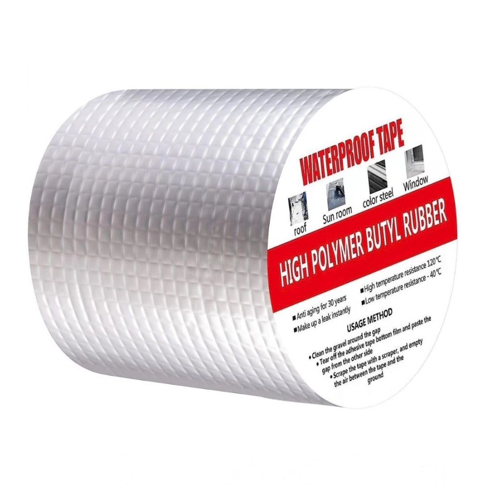 Generic Pack of 2 Aluminium Waterproof Foil Tape 4 Inch (Silver)