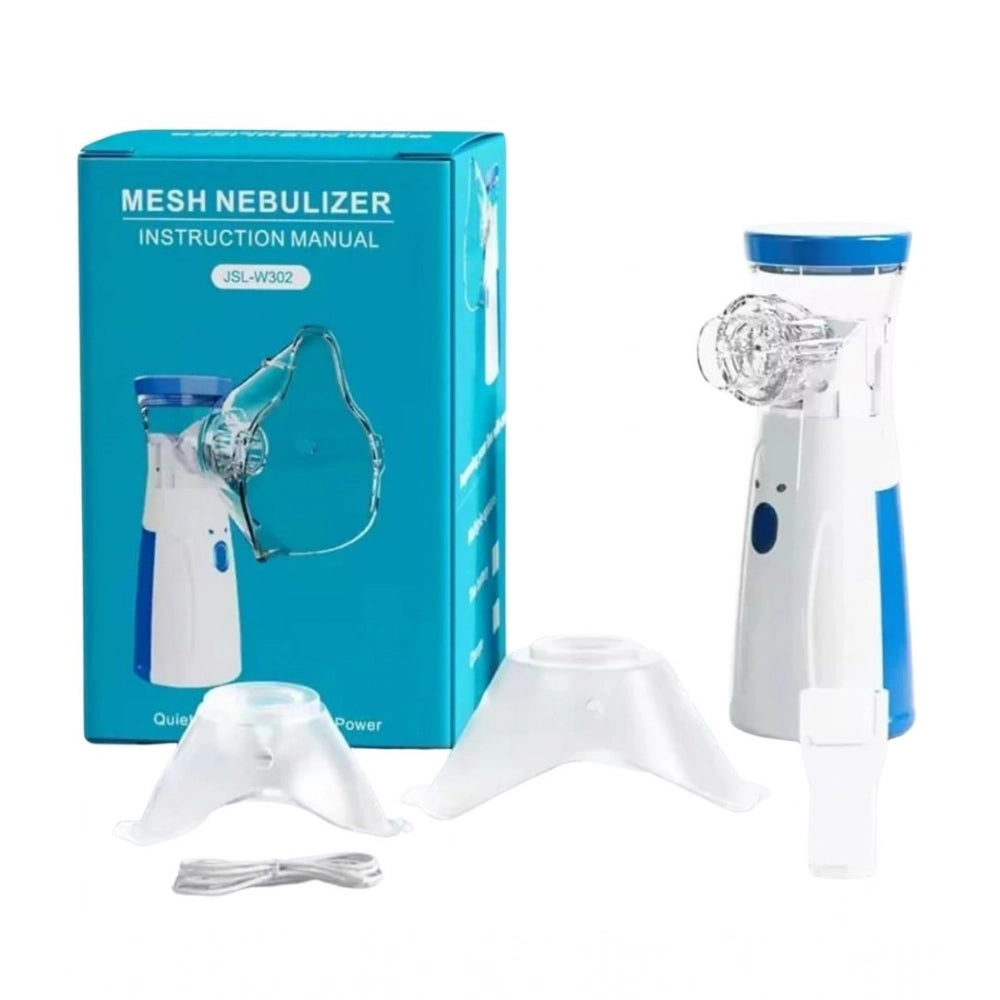 Generic Pack of 2 Mini Portable Mesh Nebulizer (Multicolor)