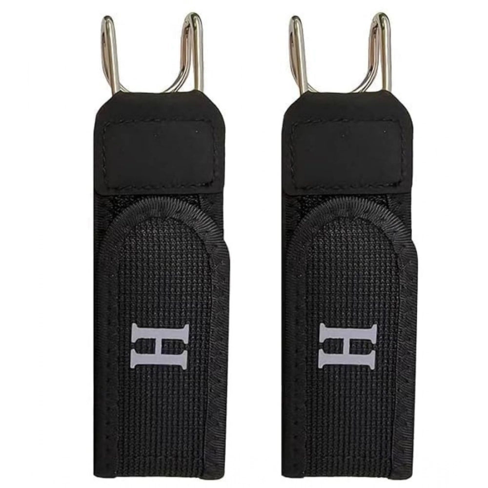 Generic Pack of 2 Buckle Less Belt Pair (Black)
