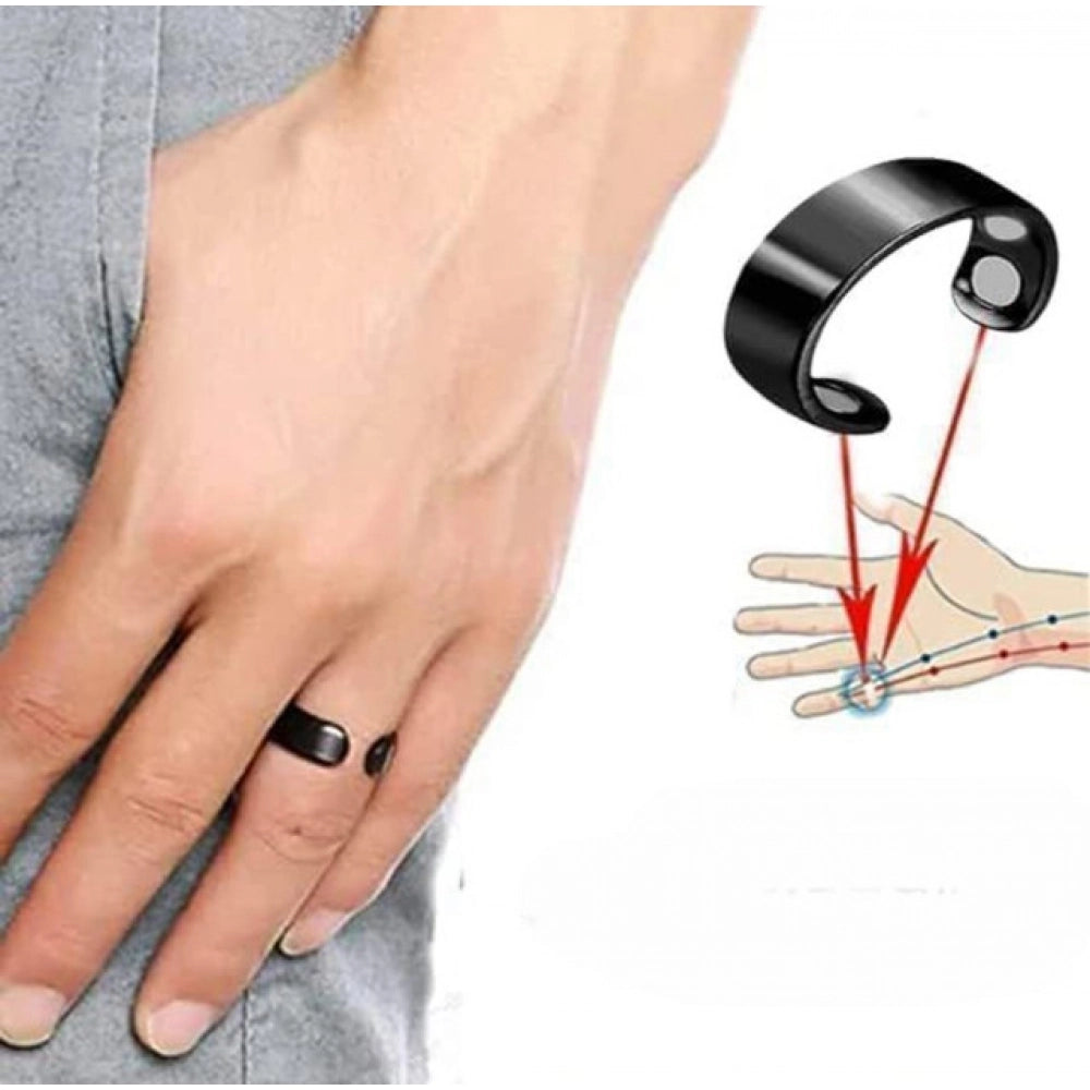 Generic Pack of 3 Beauty Therapy Blood Sugar Control Ring (Black)