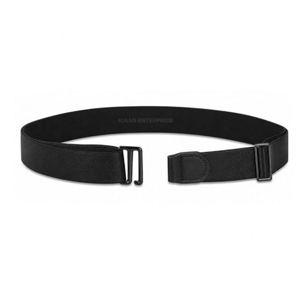 Generic Pack of 3 Shirt Tucker Belt (Black)