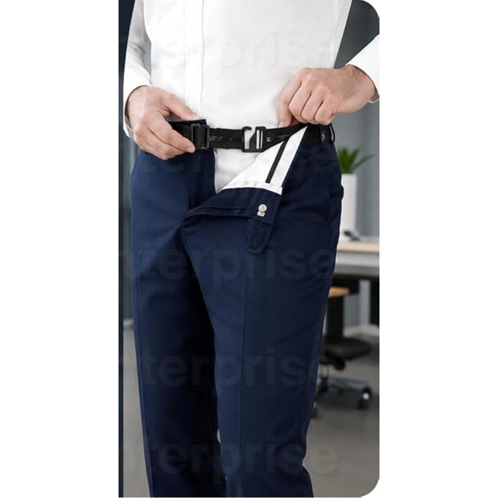 Generic Pack of 3 Shirt Tucker Belt (Black)