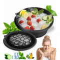 Generic Silicon Ice Face Bowl (Black)