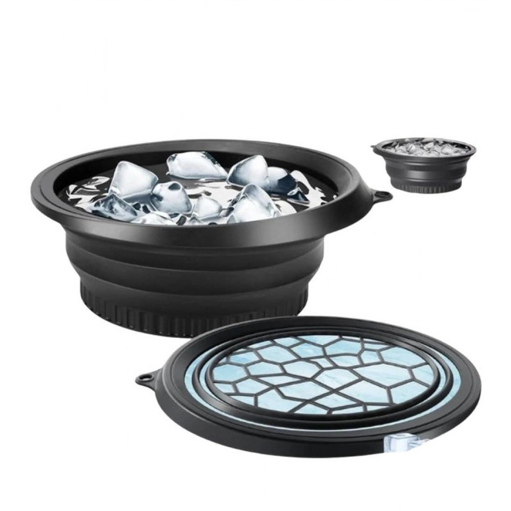 Generic Silicon Ice Face Bowl (Black)