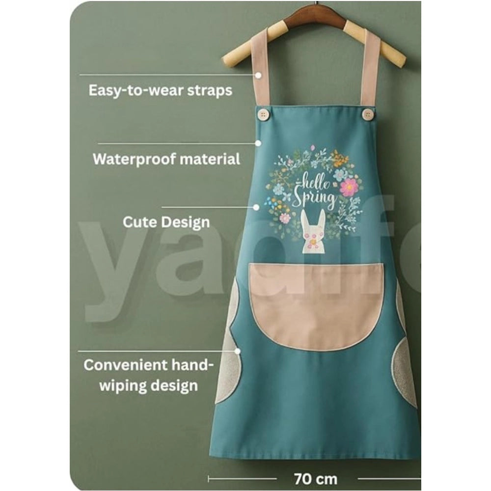 Generic Pack of 2 Kitchen Pocket Apron (Multicolor)