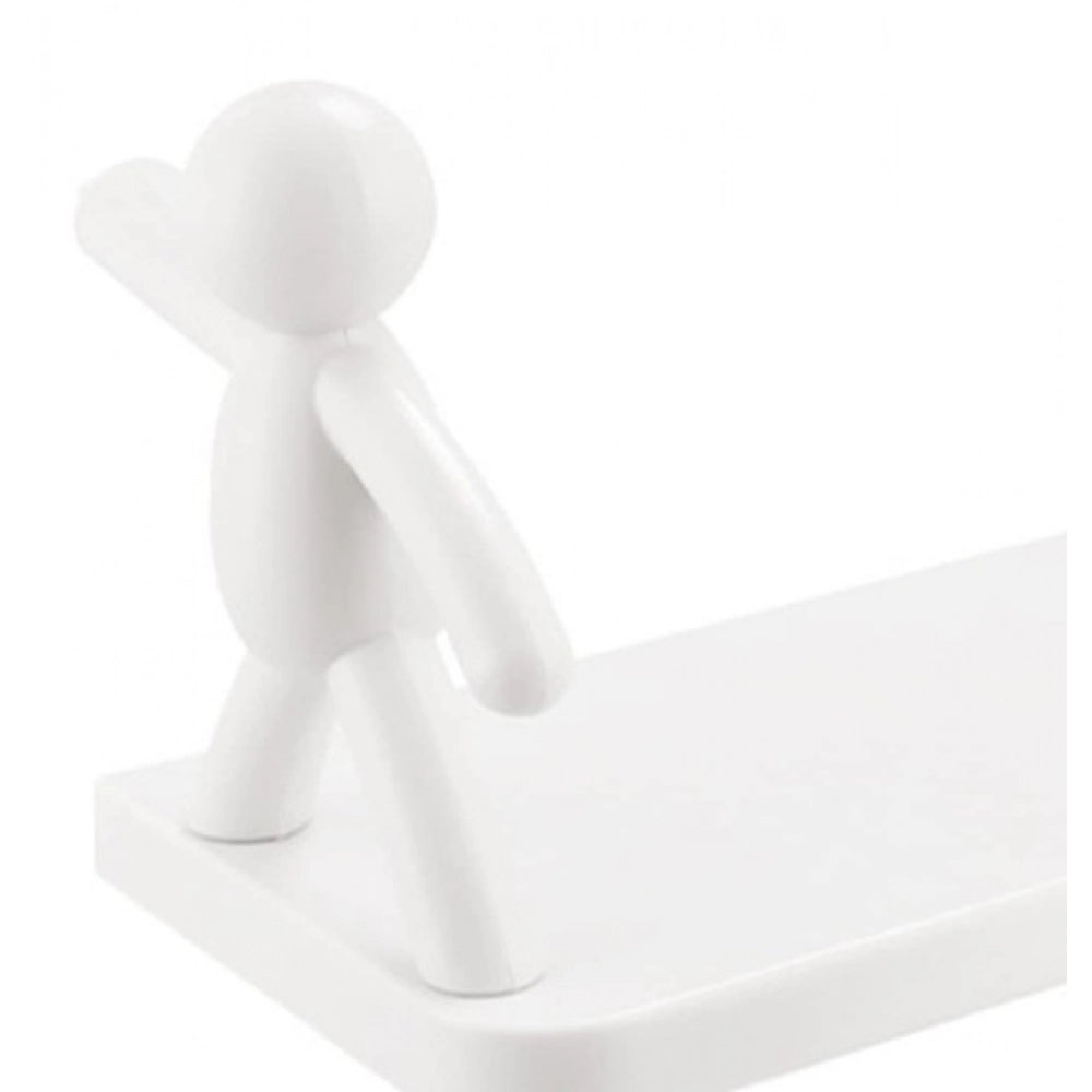 Generic Pack of 2 Self Adhesive Multipurpose Stand Holder (White)