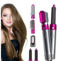 Generic 5 in 1 Multifunctional Hair Dryer (Pink)