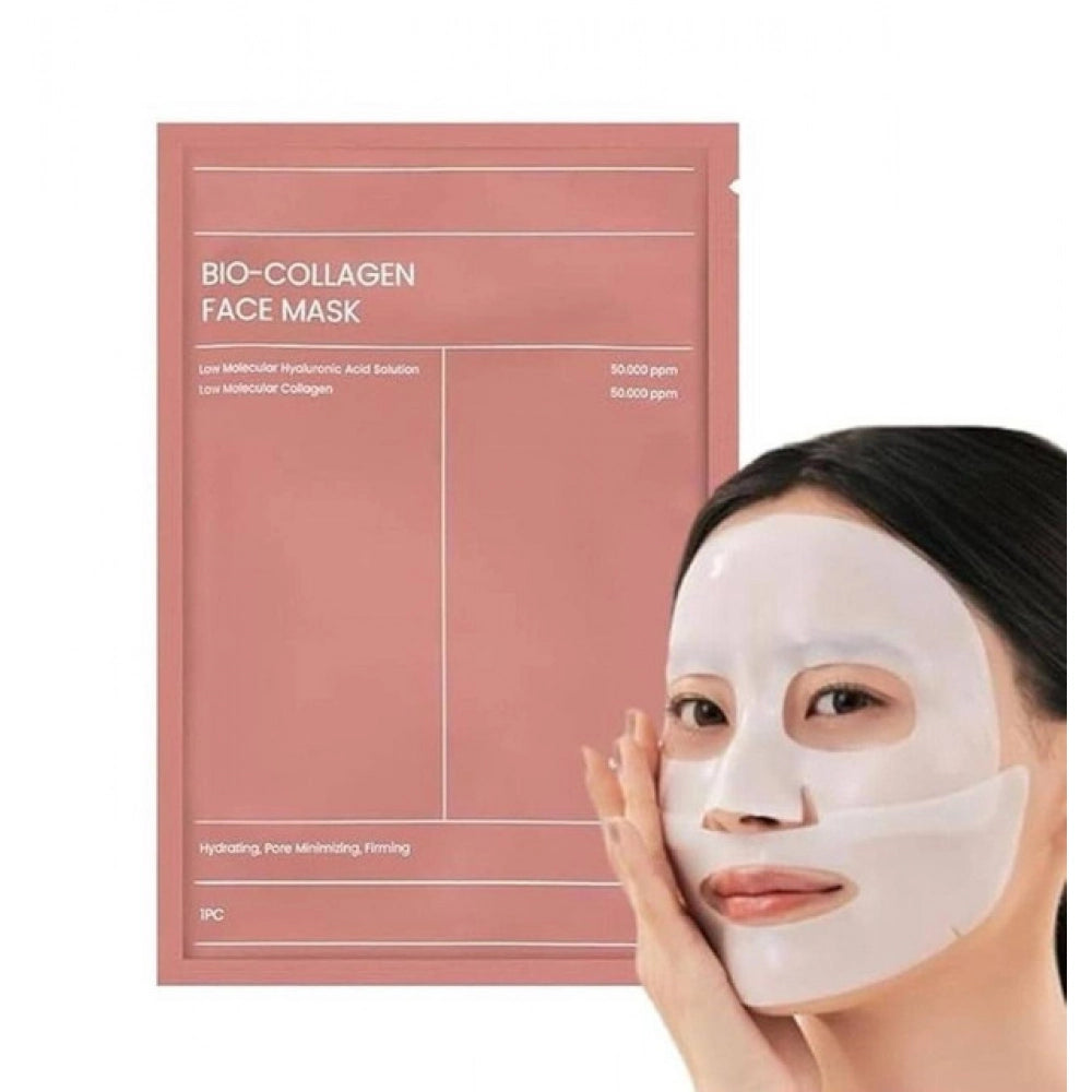 Generic Pack of 2 Bio-Collagen Face Mask (Multicolor)