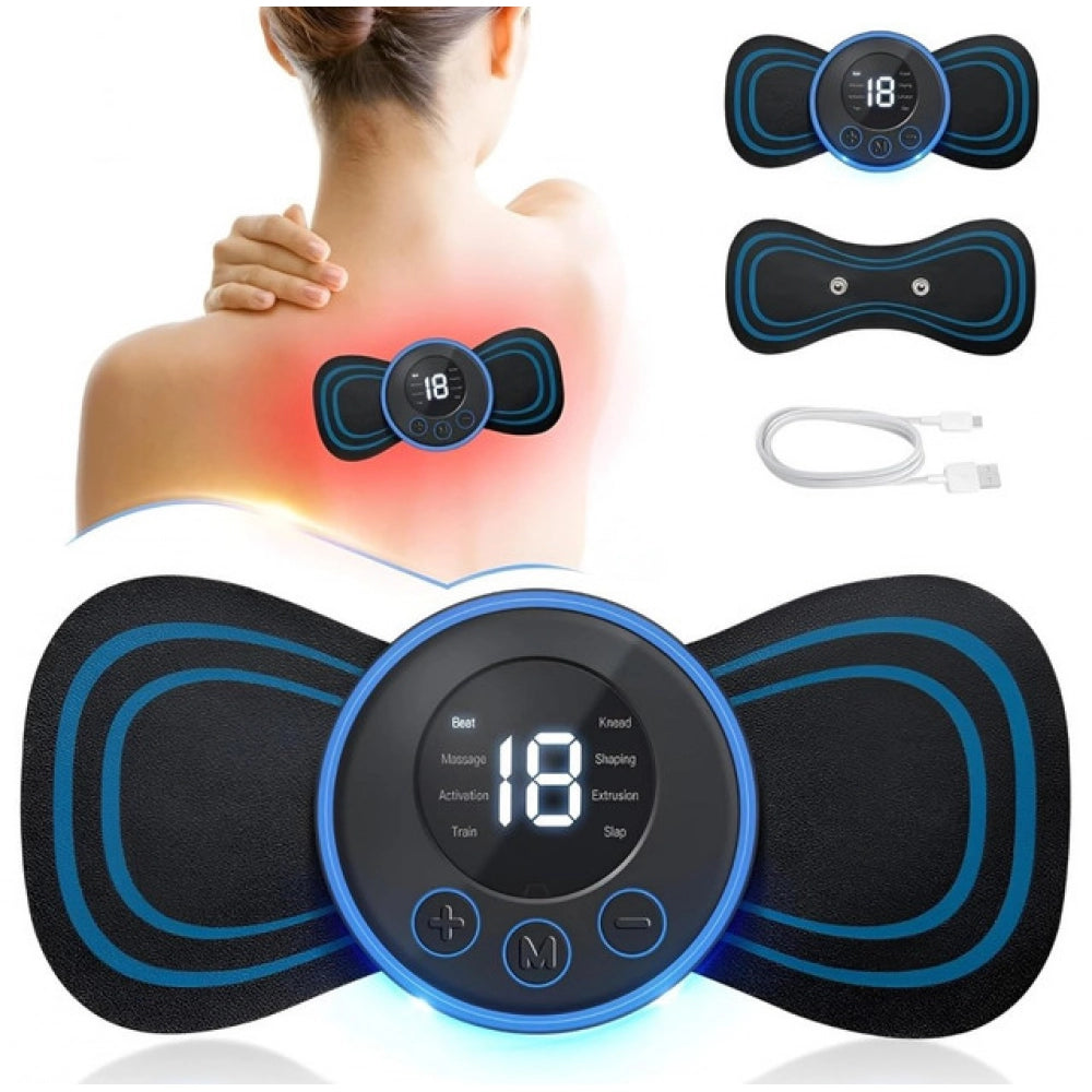 Generic Pack of 2 Butterfly Massager (Black)
