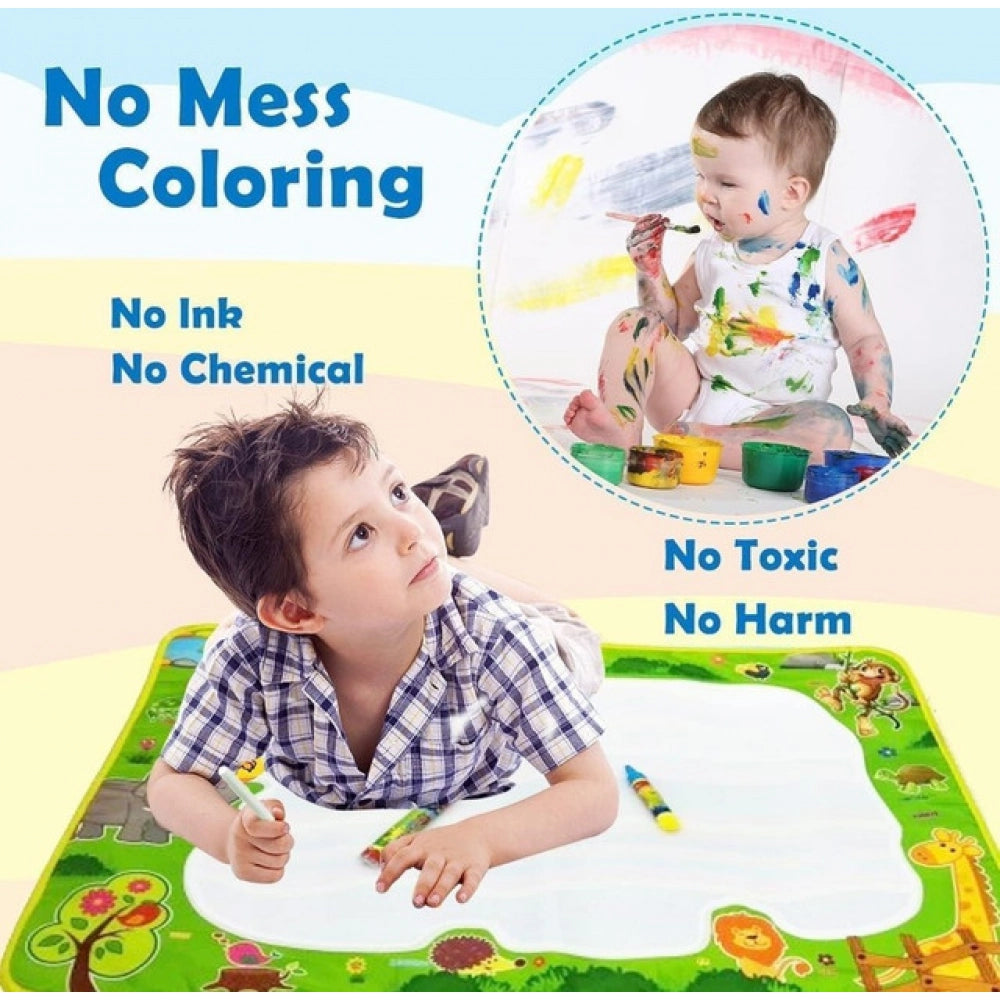 Generic Kids Magic Water Drawing Mat (Multicolor)