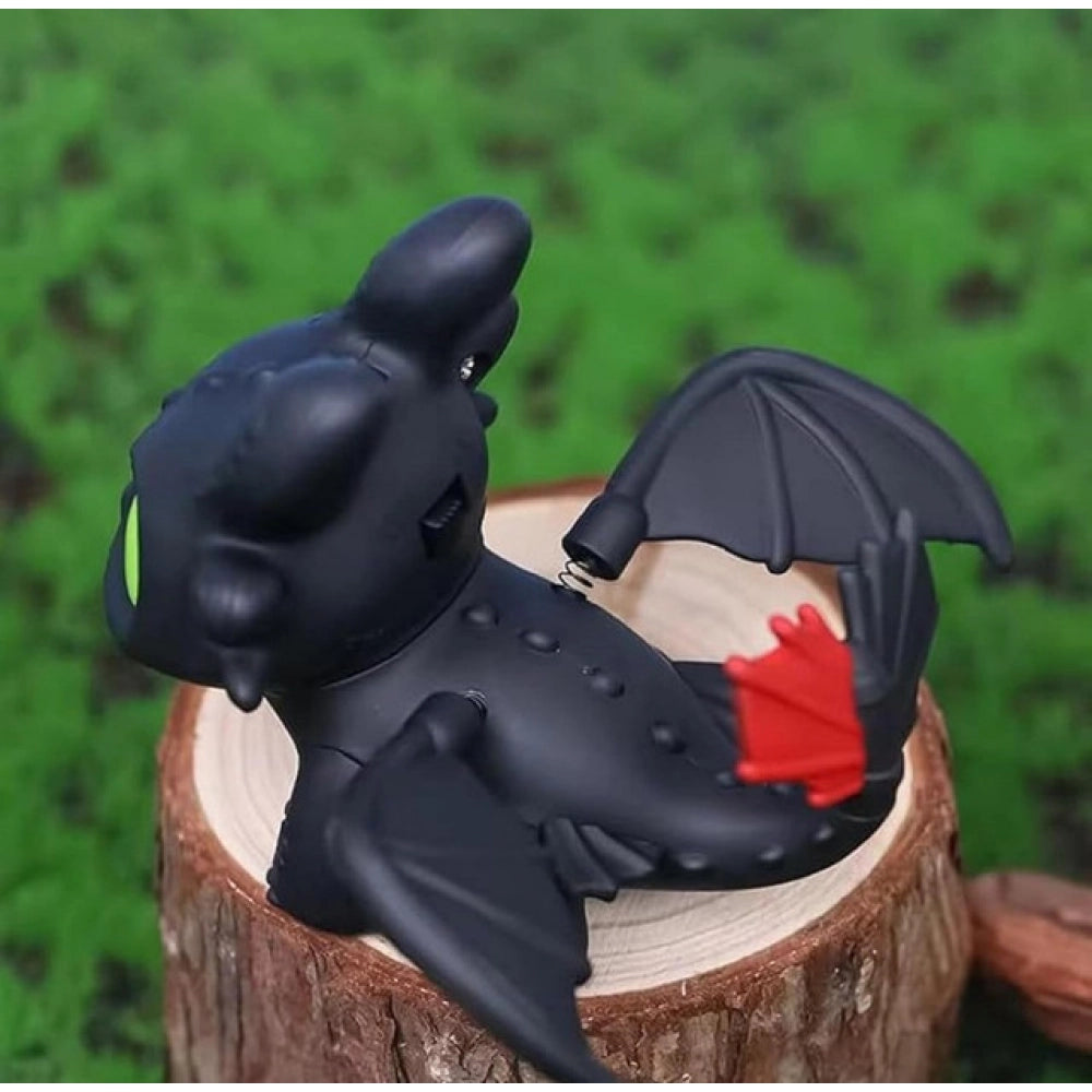 Generic Night Fury Dragon Keychain (Black)