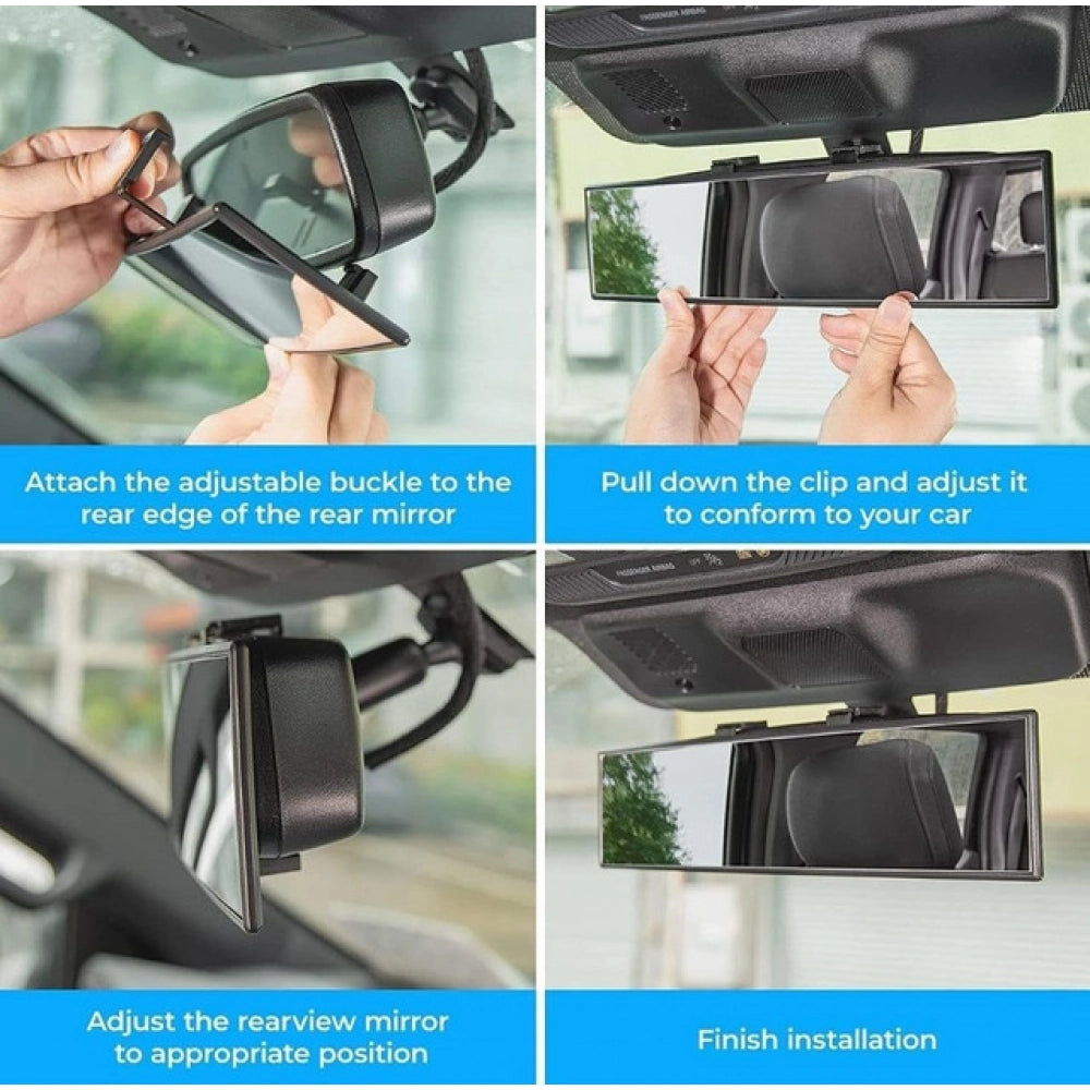 Generic Rear View Mirror (Black)