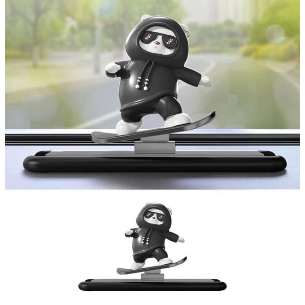 Generic Car Slidder Panda (Black)