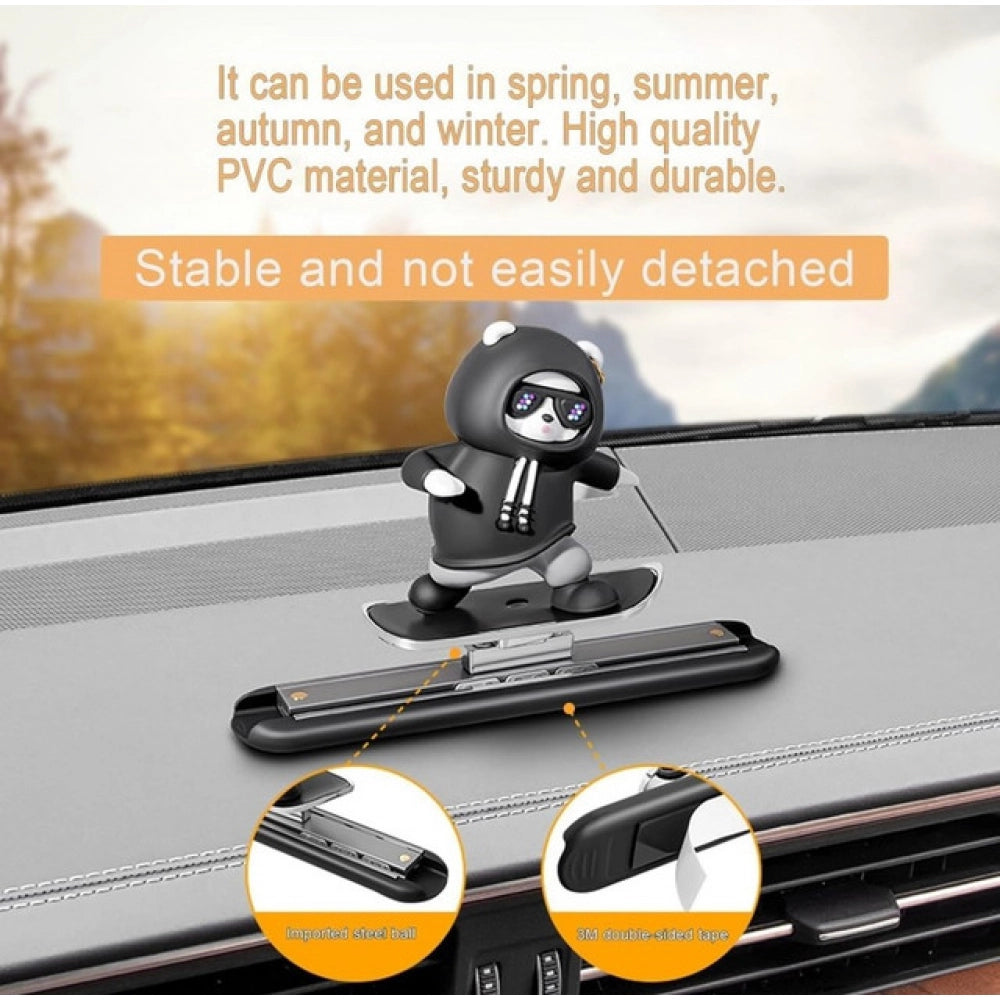 Generic Car Slidder Panda (Black)