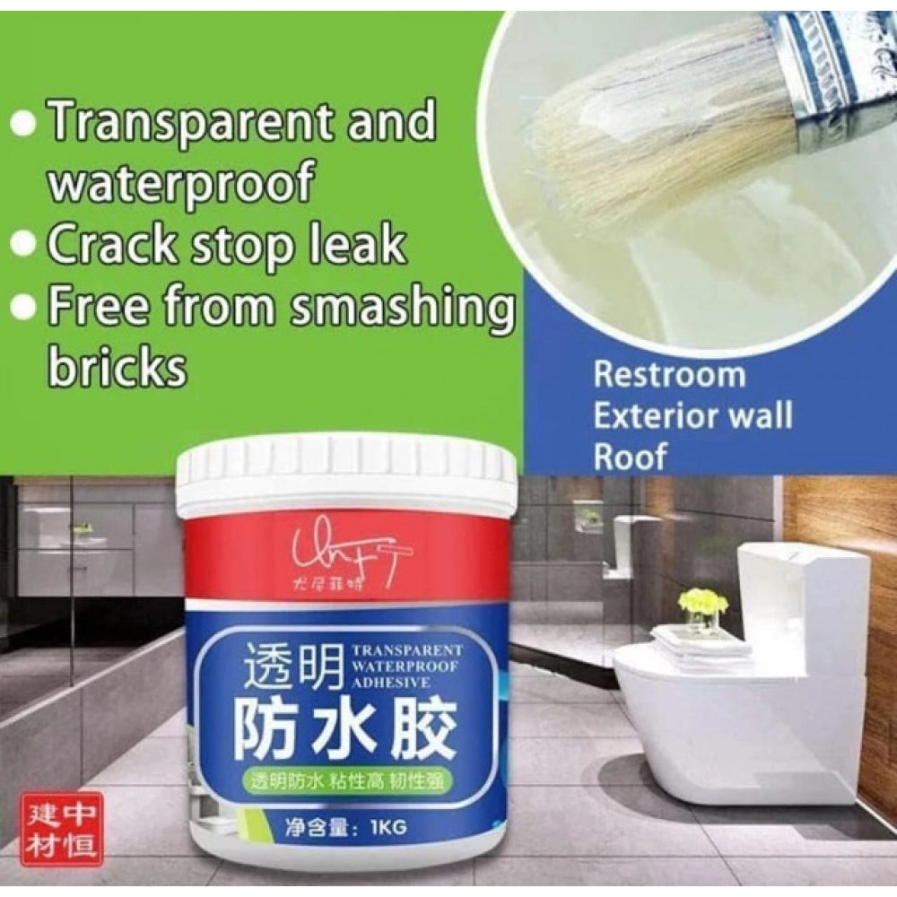 Generic Pack of 2 Transparent Waterproof Glue (White)