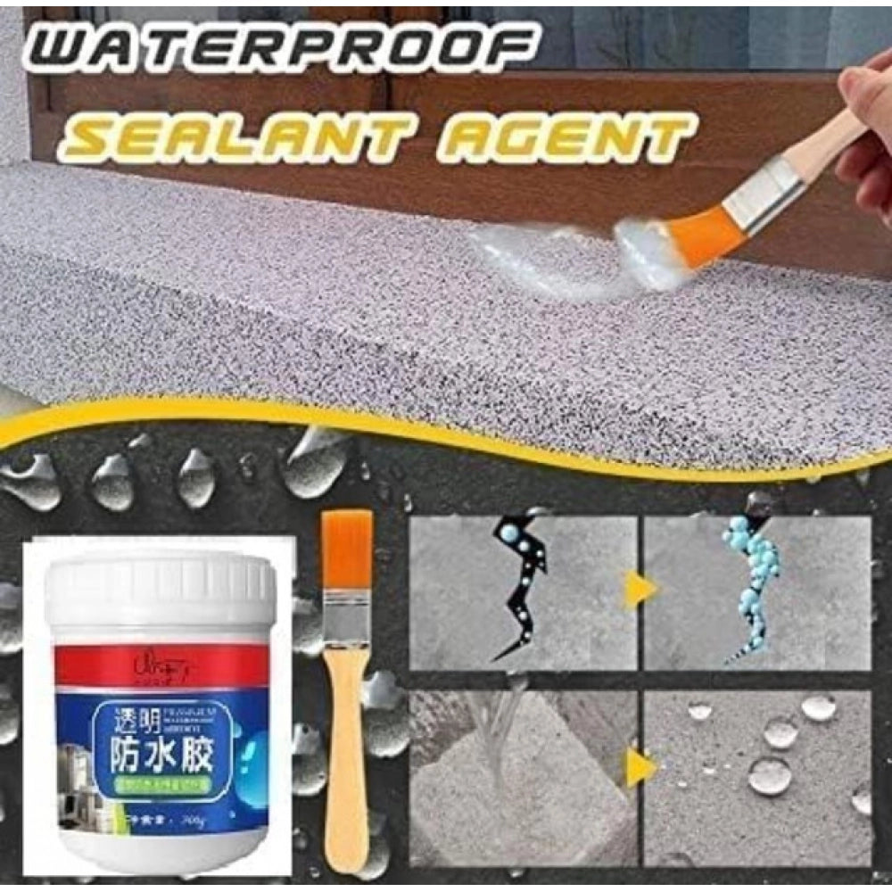 Generic Pack of 2 Transparent Waterproof Glue (White)