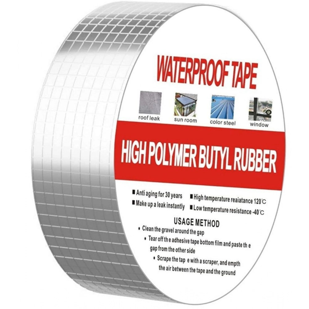 Generic Pack of 2 Aluminium Waterproof Foil Tape 2 Inch (Silver)