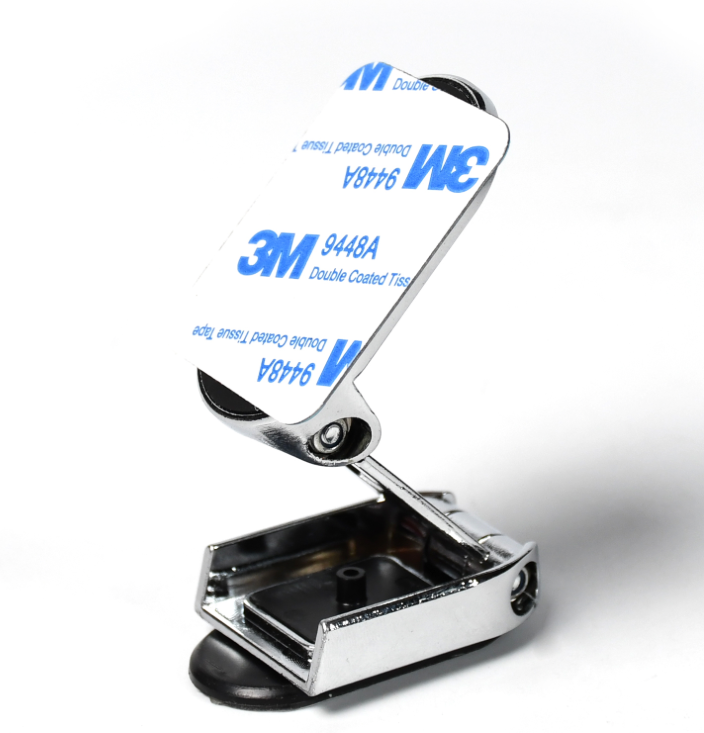 Magnetic Car Phone Holder – 360° Rotating Metal Mount