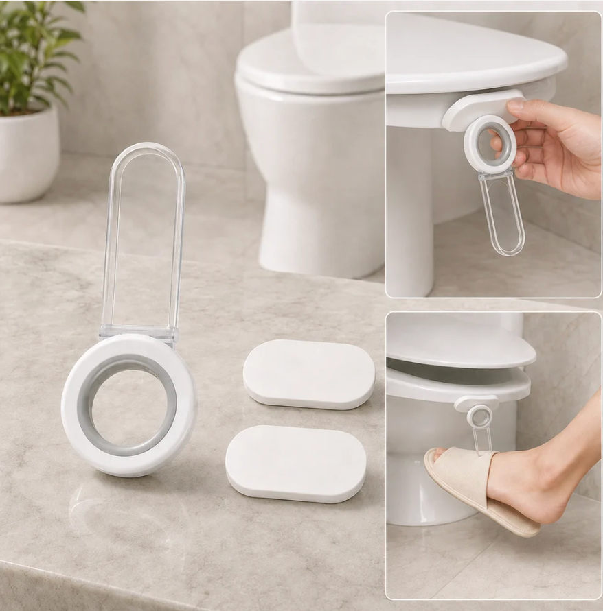 Toilet Seat Lifter – Hygienic Hands-Free Toilet Lid Control 🚽✨