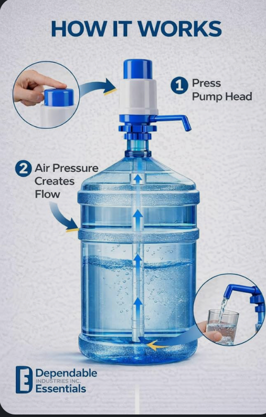 Automatic water dispenser pump-USB Rechargable