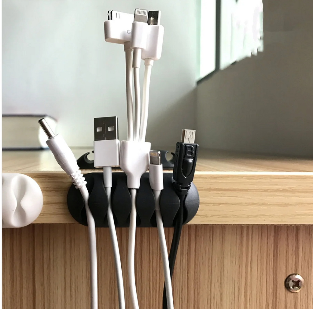 Cable Clips – Multi-Purpose Wire Holder & Cable Organizer for Desk & Home