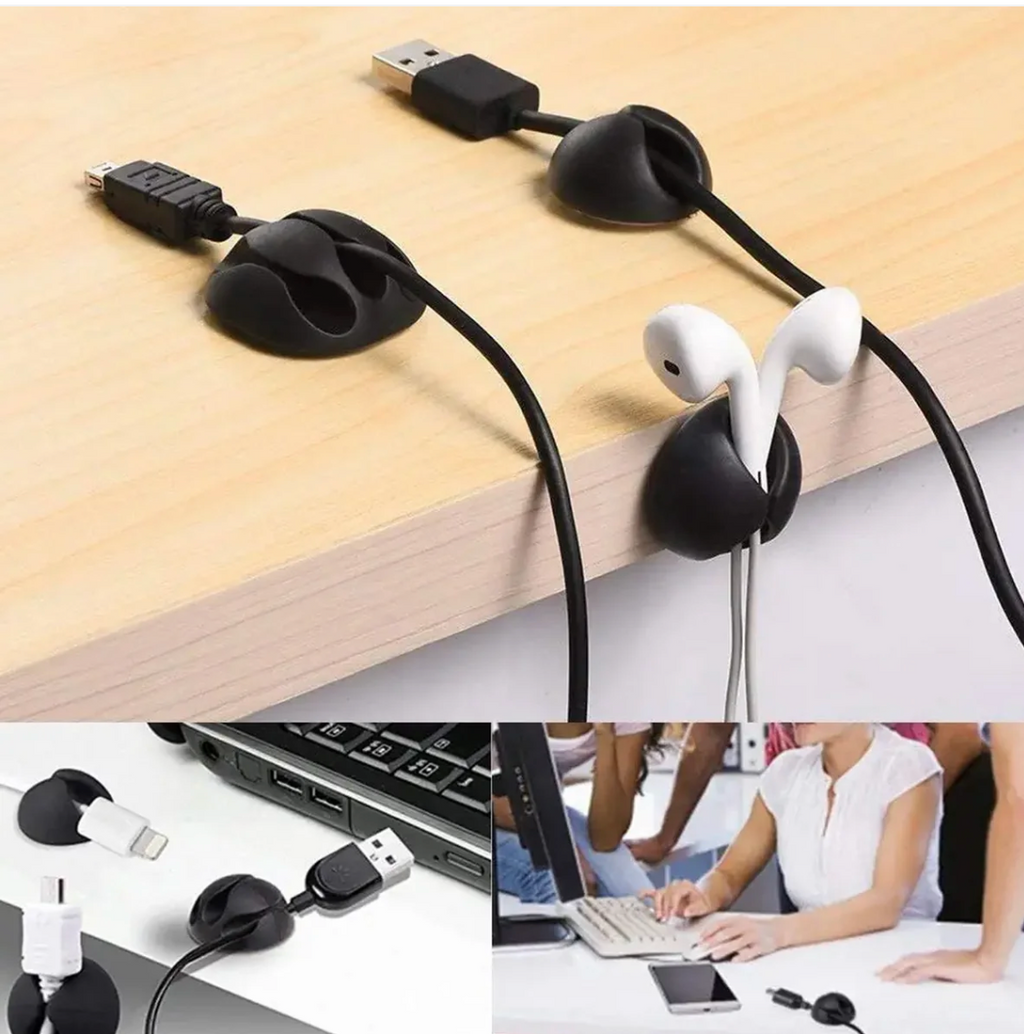 Cable Clips – Multi-Purpose Wire Holder & Cable Organizer for Desk & Home